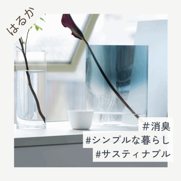 THE(ザ) 消臭ゼリー by きえ～るセット (専用ポット1個＋詰替用消臭ゼリー1個)